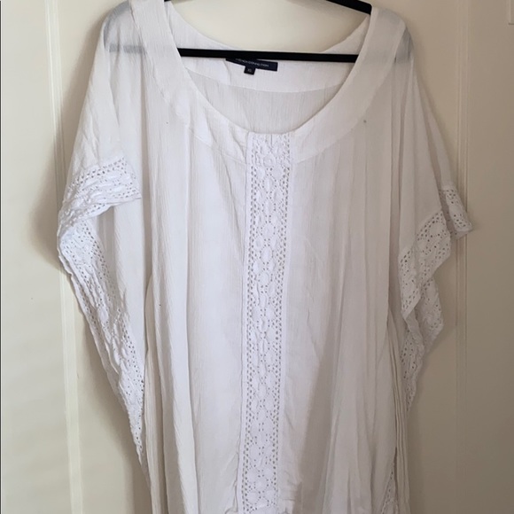 Beach cover up with belt - Picture 2 of 4